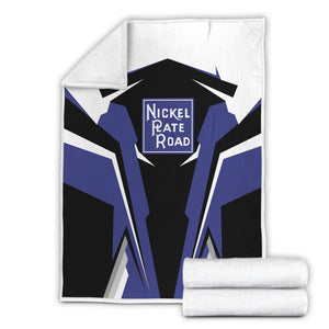 Railspirit Personalized New York, Chicago and St. Louis Railroad Blanket Nickel Plate Road Strong Line Train Blanket Gift Idea For Train Lover
