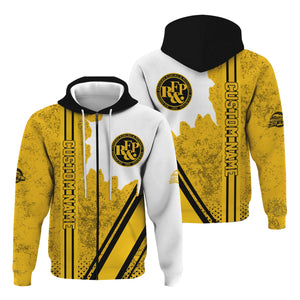 Railspirit Personalized Richmond, Fredericksburg And Potomac Railroad Hoodie All Over Printed Unisex Zip Up Hoodie