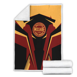 Railspirit Personalized Duluth, Missabe, & Iron Range Railroad Blanket Strong Line Train Blanket Gift Idea For Train Lover