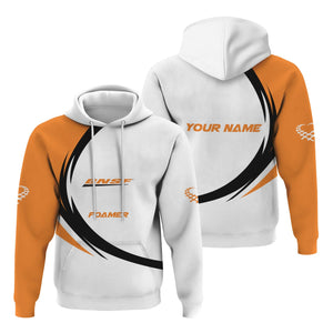 Railspirit Personalized BNSF Railway Hoodie Unique Graphic Style Zip Up Hoodie For Train Enthusiasts