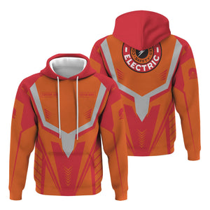 Railspirit Personalized Pacific Electric Railroad Hoodie Workwear-Inspired with Custom Position Train Zip Up Hoodie