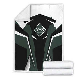 Railspirit Personalized Youngstown & Southern Railroad Blanket Strong Line Train Blanket Gift Idea For Train Lover