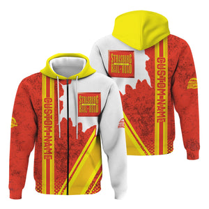 Railspirit Personalized Strasburg Railroad Hoodie All Over Printed Unisex Zip Up Hoodie