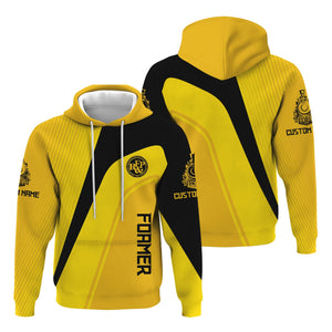 Railspirit Personalized Richmond, Fredericksburg And Potomac Railroad Hoodie Vibrant Striking Style Zip Up Hoodie For Rail Enthusiasts