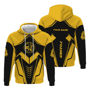 Railspirit Personalized Richmond, Fredericksburg And Potomac Railroad Hoodie Railway Trainspotter Style Zip Up Hoodie Gift Idea For Foamers