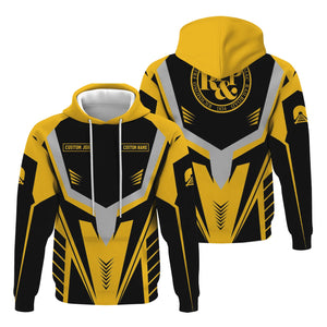 Railspirit Personalized Richmond, Fredericksburg And Potomac Railroad Hoodie Workwear-Inspired with Custom Position Train Zip Up Hoodie