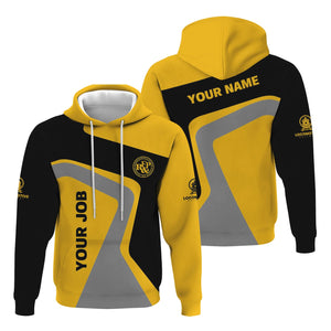 Railspirit Personalized Richmond, Fredericksburg And Potomac Railroad Hoodie Unique Design with Custom Job Position Train Zip Up Hoodie