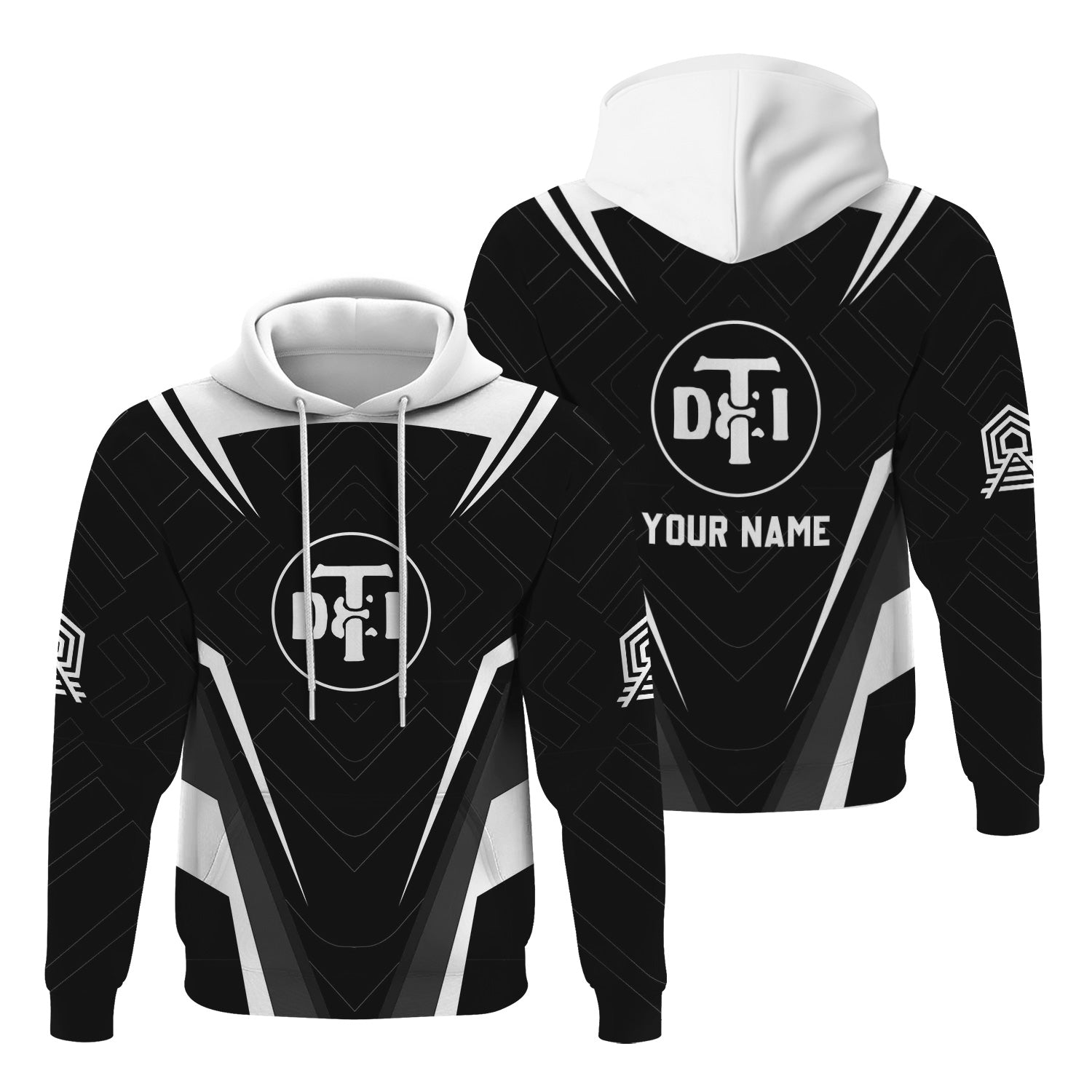 Railspirit Personalized Detroit Toledo And Ironton Railroad Hoodie Railway Inspired Apparel Train Zip Up Hoodie For Train Lovers