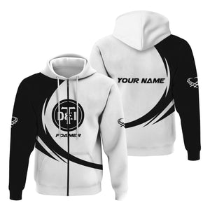 Railspirit Personalized Detroit Toledo And Ironton Railroad Hoodie Unique Graphic Style Zip Up Hoodie For Train Enthusiasts