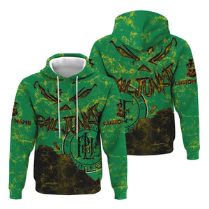 Railspirit Personalized Pittsburgh And Lake Erie Railroad Hoodie Torn Graphic Style Train Zip Up Hoodie For Rail Junkie