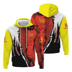 Railspirit Personalized Strasburg Railroad Hoodie Retro Stitches Design with Custom Position Train Zip Up Hoodie