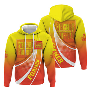 Railspirit Personalized Strasburg Railroad Hoodie Railway-Themed Style Zip Up Hoodie Gift Idea For Trainspotter