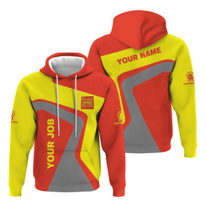 Railspirit Personalized Strasburg Railroad Hoodie Unique Design with Custom Job Position Train Zip Up Hoodie