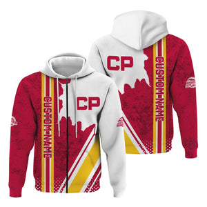 Railspirit Personalized Canadian Pacific Railroad Hoodie All Over Printed Unisex Zip Up Hoodie