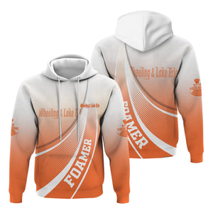 Railspirit Personalized Wheeling And Lake Erie Railroad Hoodie Railway-Themed Style Zip Up Hoodie Gift Idea For Trainspotter