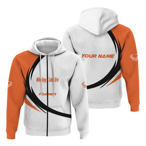 Railspirit Personalized Wheeling And Lake Erie Railroad Hoodie Unique Graphic Style Zip Up Hoodie For Train Enthusiasts