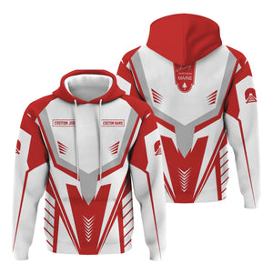 Railspirit Personalized Bangor And Aroostook Railroad Hoodie Workwear-Inspired with Custom Position Train Zip Up Hoodie