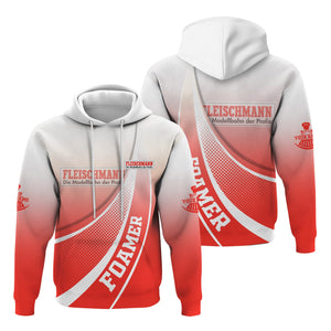 Railspirit Personalized Fleischmann And Western Railroad Hoodie Railway-Themed Style Zip Up Hoodie Gift Idea For Trainspotter