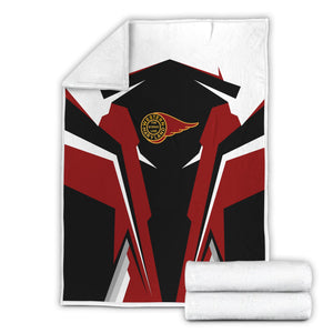 Railspirit Personalized Western Maryland Railway Blanket Strong Line Train Blanket Gift Idea For Train Lover