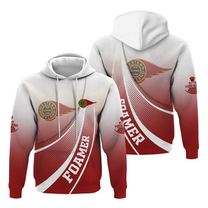 Railspirit Personalized Western Maryland Railway Hoodie Railway-Themed Style Zip Up Hoodie Gift Idea For Trainspotter