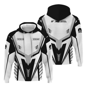 Railspirit Personalized Norfolk Southern Railway Hoodie Workwear-Inspired with Custom Position Train Zip Up Hoodie