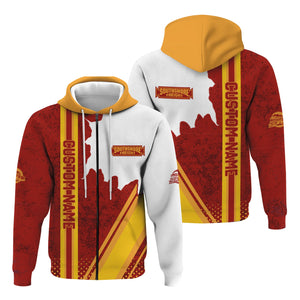 Railspirit Personalized Chicago South Shore and South Bend Railroad Hoodie All Over Printed Unisex Zip Up Hoodie