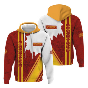 Railspirit Personalized Chicago South Shore and South Bend Railroad Hoodie All Over Printed Unisex Zip Up Hoodie