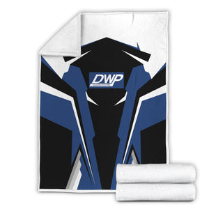 Railspirit Personalized Duluth, Winnipeg and Pacific Railway Blanket Strong Line Train Blanket Gift Idea For Train Lover