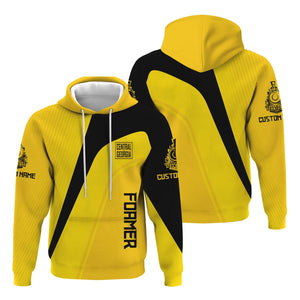 Railspirit Personalized Central of Georgia Railway Hoodie Vibrant Striking Style Zip Up Hoodie For Rail Enthusiasts