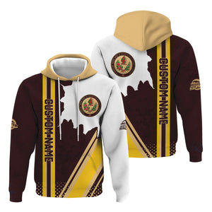 Railspirit Personalized London, Midland and Scottish Railway Hoodie All Over Printed Unisex Zip Up Hoodie