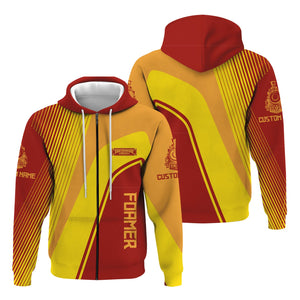 Railspirit Personalized Chicago South Shore and South Bend Railroad Hoodie Vibrant Striking Style Zip Up Hoodie For Rail Enthusiasts