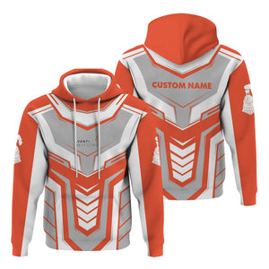 Railspirit Personalized Avanti West Coast Hoodie Armor-Inspired Design Train Zip Up Hoodie All Over Print