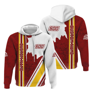 Railspirit Personalized Soo Line Railroad Hoodie All Over Printed Unisex Zip Up Hoodie