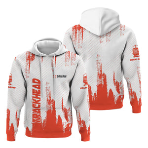 Railspirit Personalized British Railway Hoodie Paint Impact Design Train Zip Up Hoodie for Trackhead