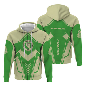 Railspirit Personalized Virginia & Truckee Railroad Hoodie Railway Trainspotter Style Zip Up Hoodie Gift Idea For Foamers