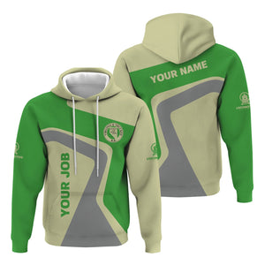 Railspirit Personalized Virginia & Truckee Railroad Hoodie Unique Design with Custom Job Position Train Zip Up Hoodie