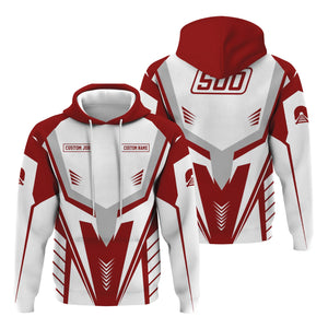 Railspirit Personalized Soo Line Railroad Hoodie Workwear-Inspired with Custom Position Train Zip Up Hoodie