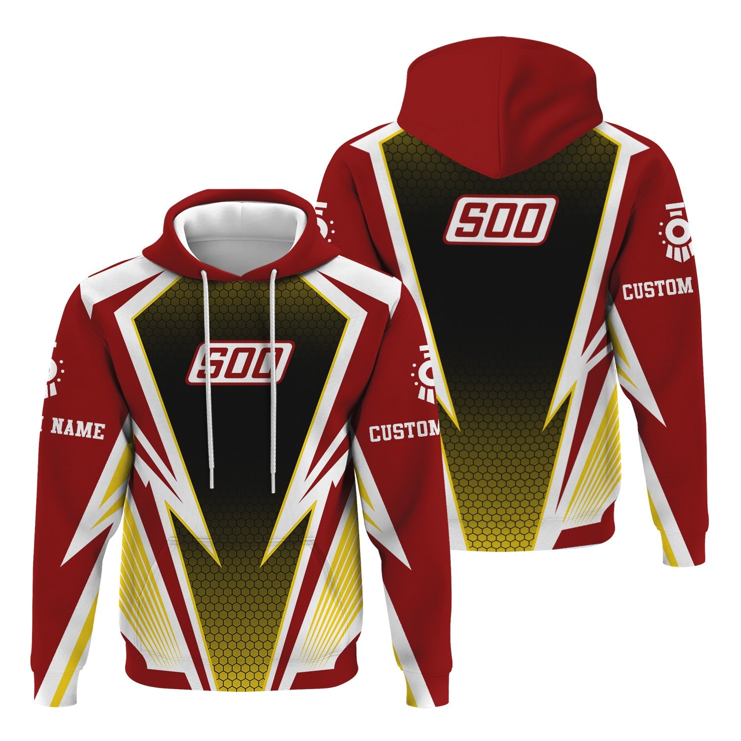 Railspirit Personalized Soo Line Railroad Hoodie Lightning Graphic Style Zip Up Hoodie Gift Idea For Train Lover