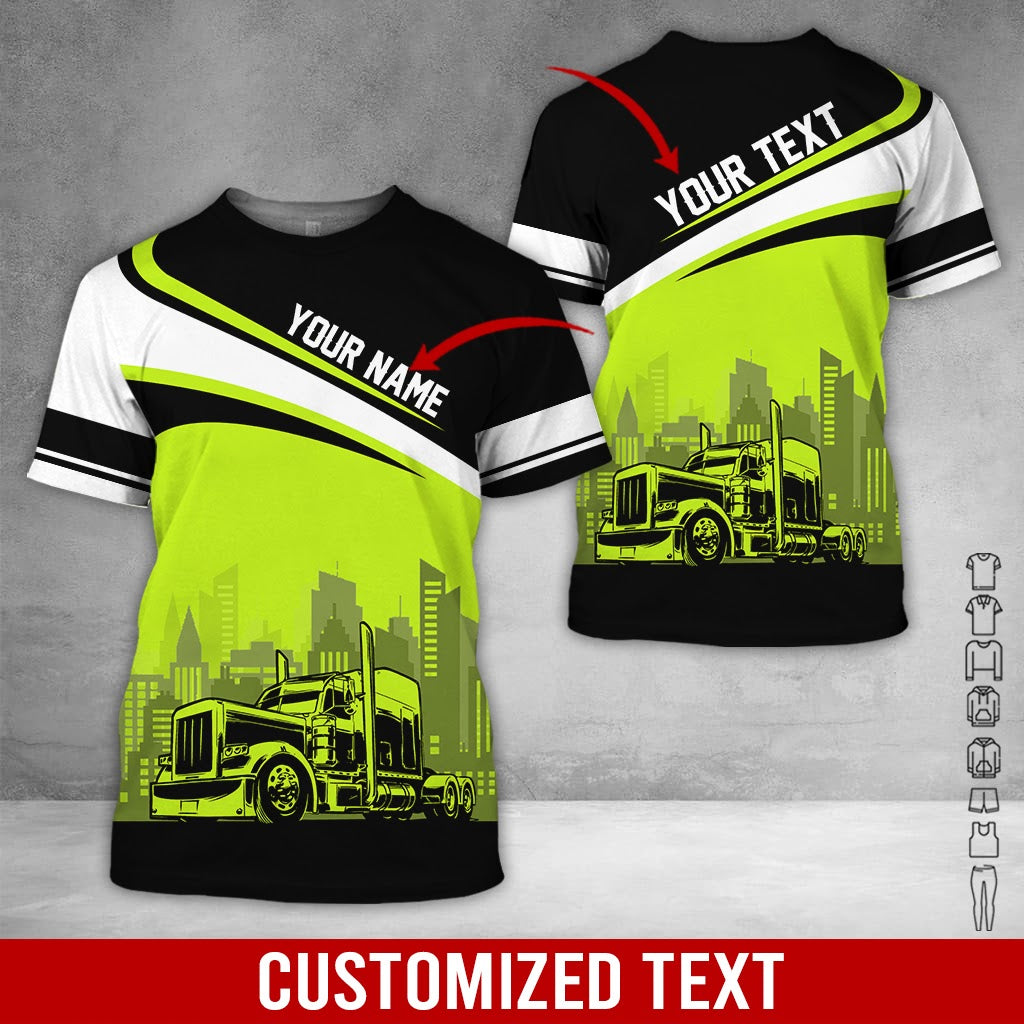 Custom Name Love Tow Truck Uniform, Premium Personalized Tow Driver Apparel, Best Gift for Trucker