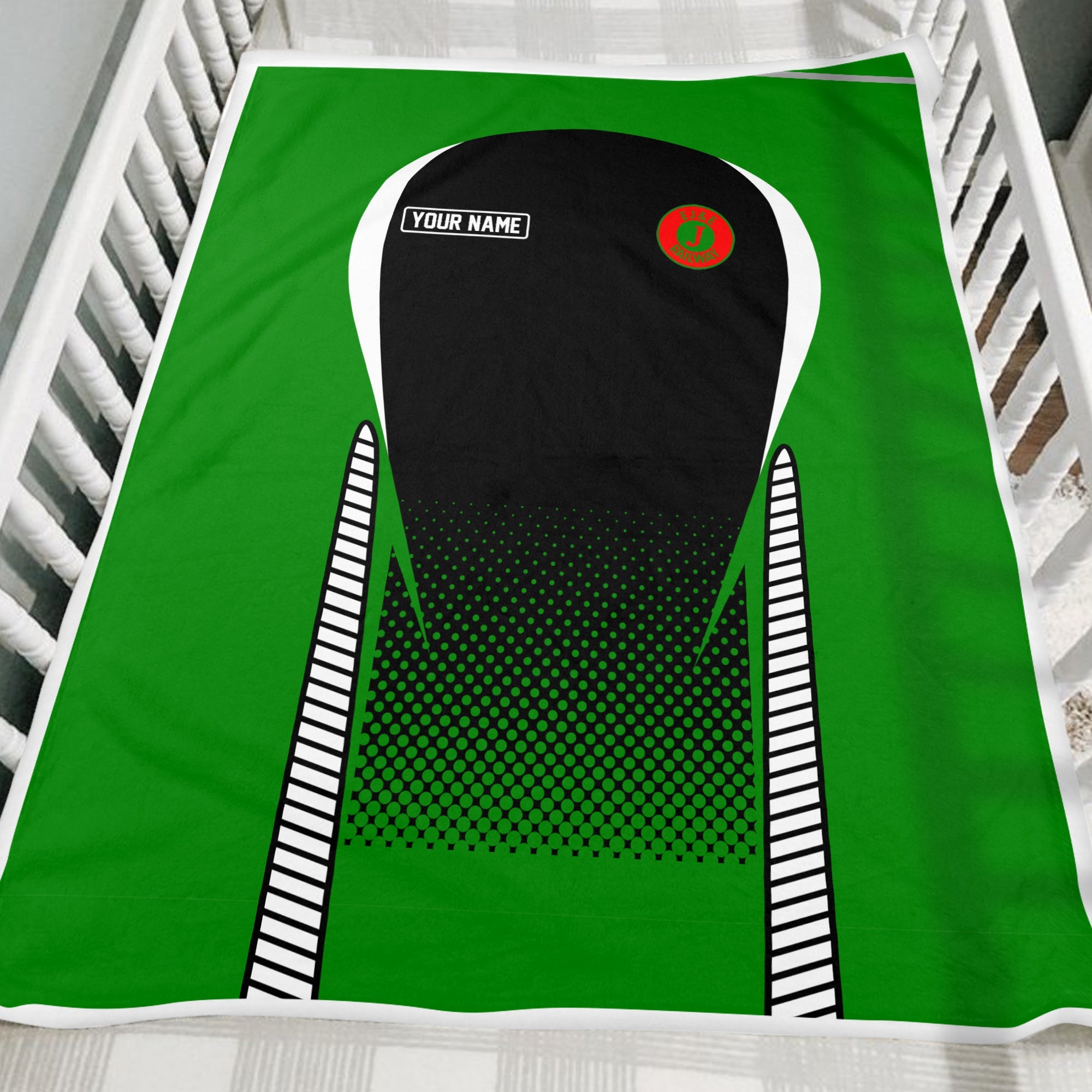 Railspirit Personalized Elgin Joliet And Eastern Railroad Blanket Train Blanket Gift Idea For Train Lover