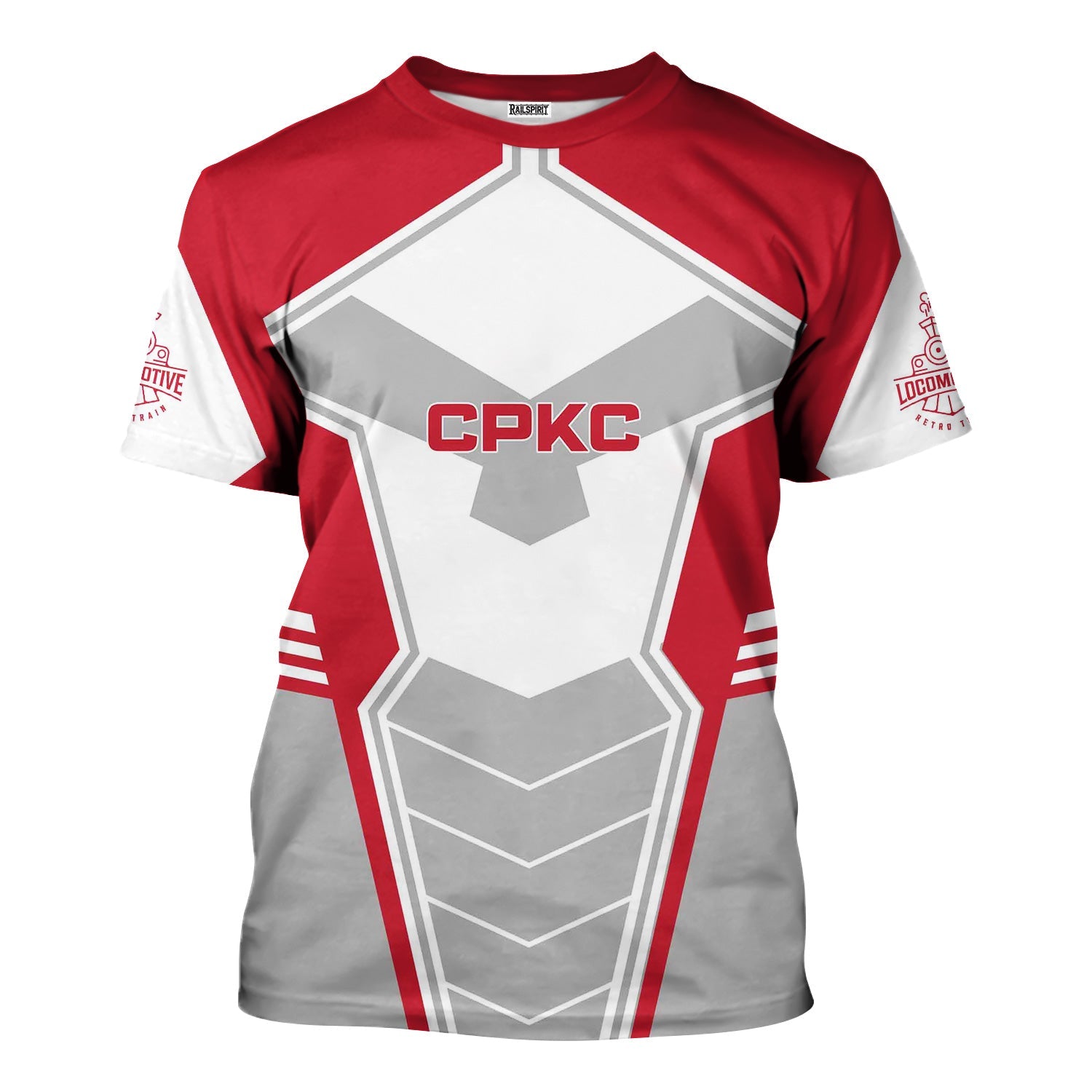 Railspirit Personalized Canadian Pacific Kansas City T-Shirt Engine-Inspired Style CPKC Train Shirt for Railroad Fanatic