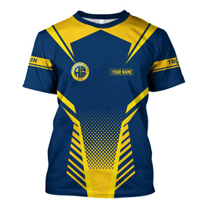 Railspirit Personalized Alaska Railroad T Shirt Unisex Train Shirt All Over Print