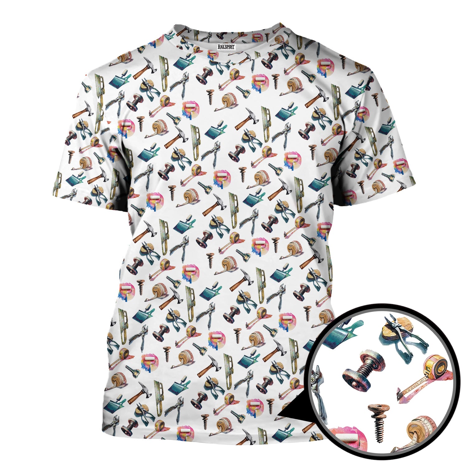 Mens Mechanic Work Shirt, Auto Repair Garage Tools Graphic Tee for Car Repair Technician, Gift For Men