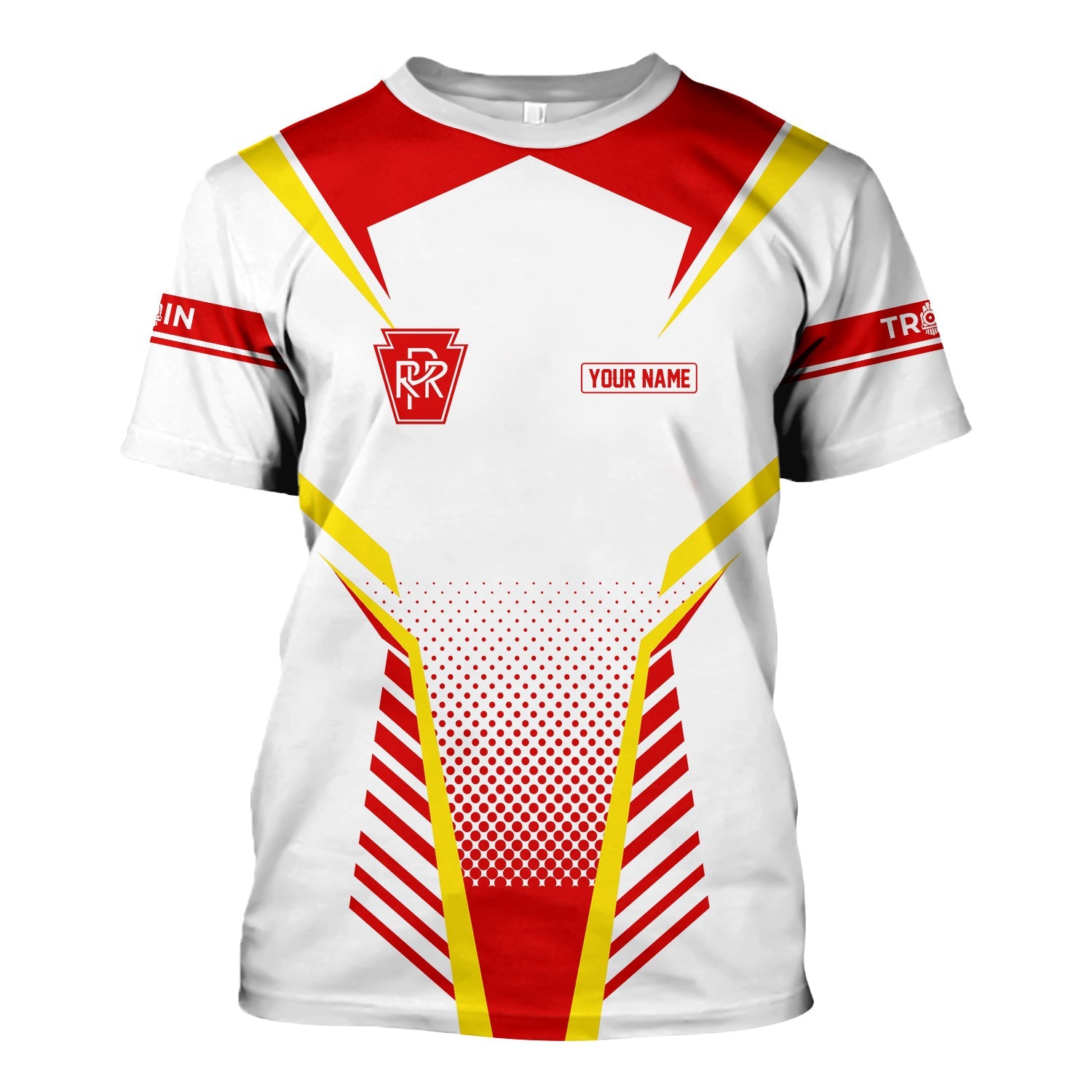 Railspirit Personalized Pennsylvania Railroad T Shirt Unisex Train Shirt All Over Print