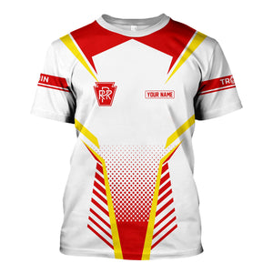 Railspirit Personalized Pennsylvania Railroad T Shirt Unisex Train Shirt All Over Print