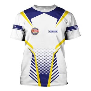 Railspirit Personalized Chicago, Burlington and Quincy Railroad T Shirt Unisex Train Shirt All Over Print