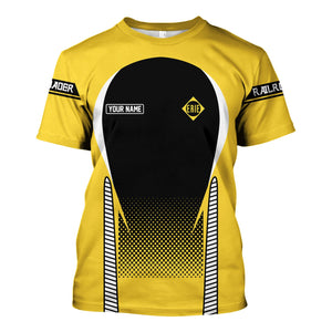 Railspirit Personalized Erie Railroad T Shirt Stress Is Caused By Not Having Enough Trains Shirt All Over Print