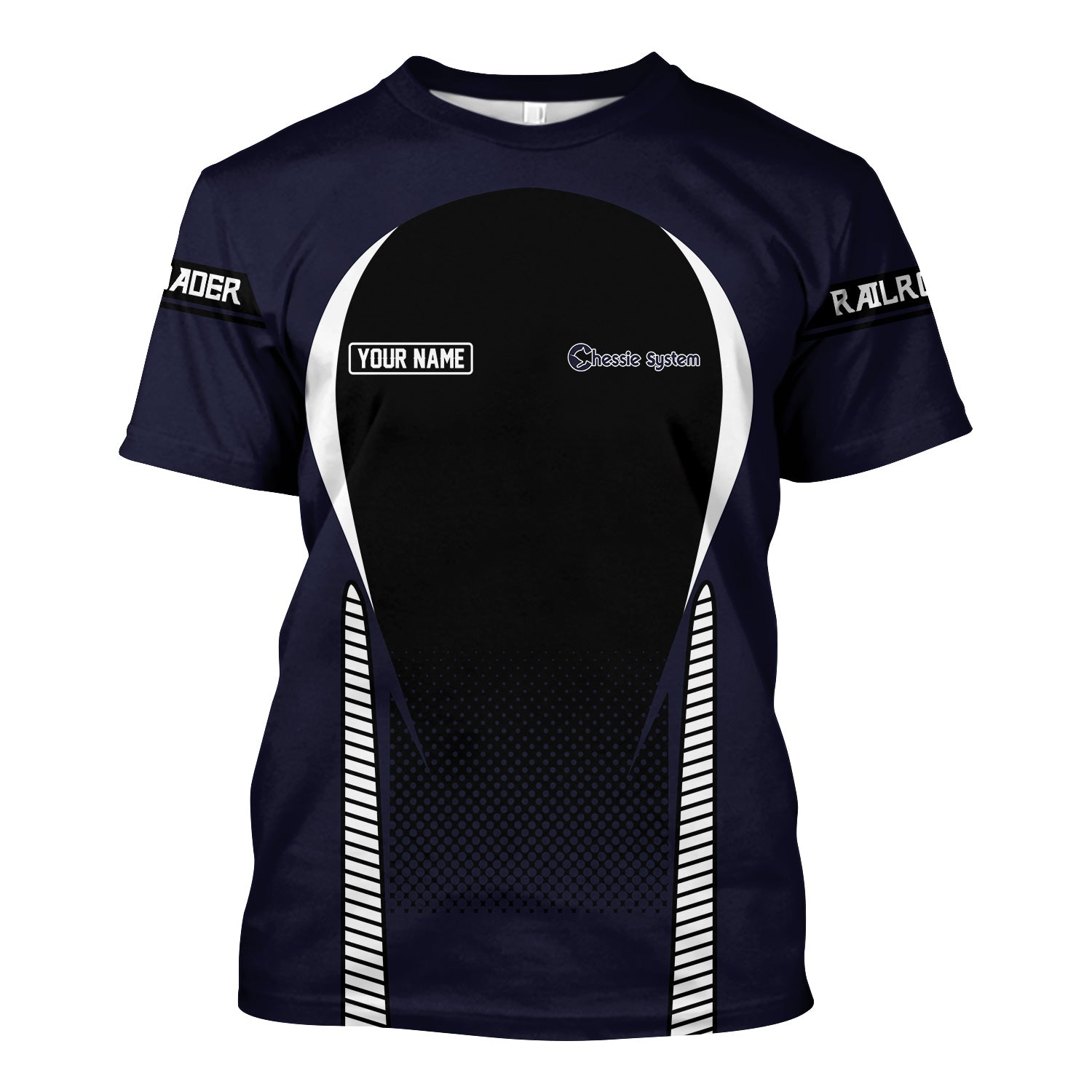 Railspirit Personalized Chessie System Railroad T Shirt Stress Is Caused By Not Having Enough Trains Shirt All Over Print