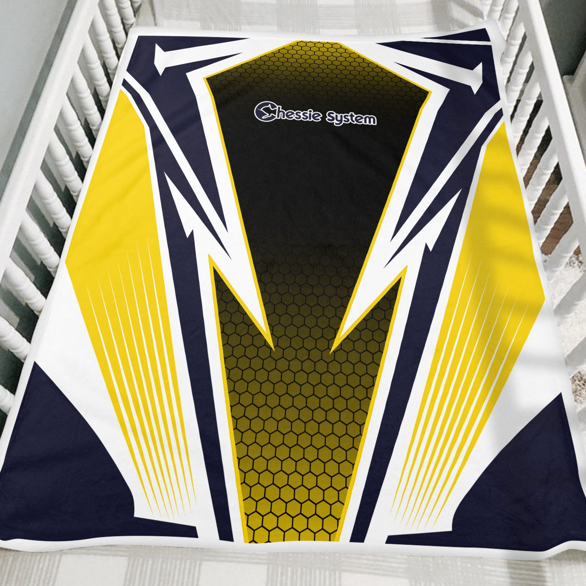 Railspirit Chessie System Railroad Blanket Lightning Graphic Style Blanket Gift Idea For Train Lover