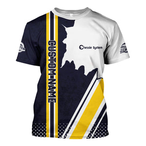 Railspirit Personalized Chessie System Railroad T-Shirt All Over Printed Unisex Shirt